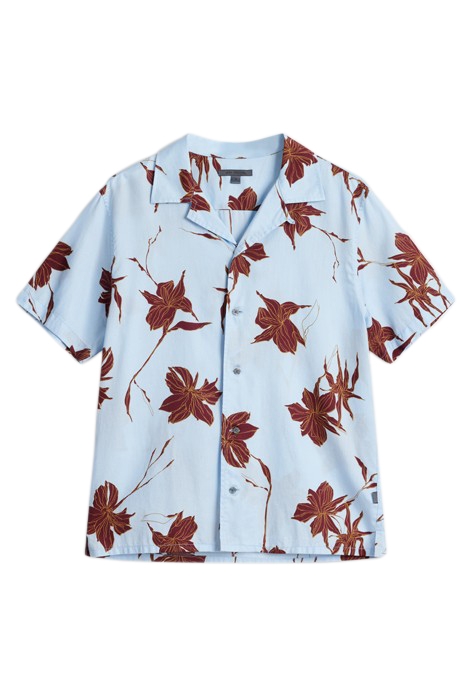 DANNY SS CAMP SHIRT CORNFLOWER 2