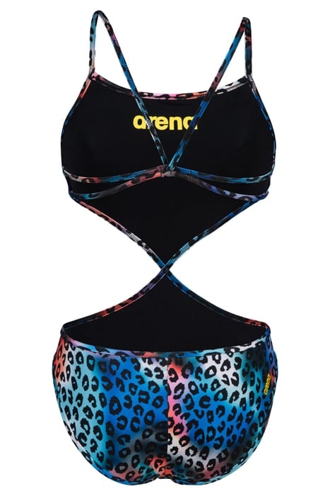 WOMEN'S RULE BREAKER SWIMSUIT TWIST'N'MI BLACK-MULTI-MULTI 6