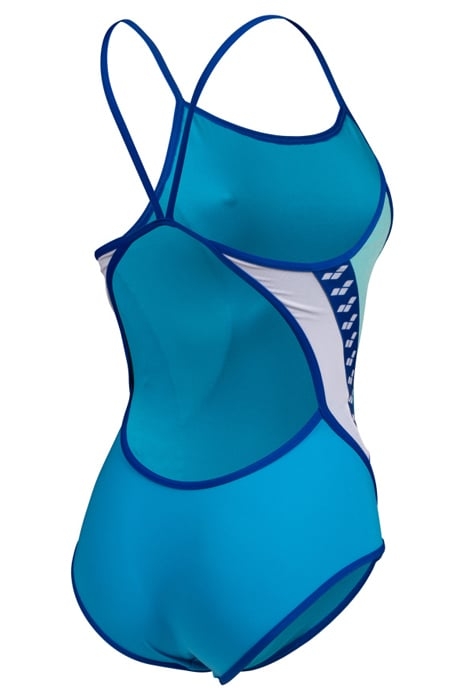 WOMEN'S ARENA ICONS SWIMSUIT SUPER FLY B TURQUOISE-WATER-WHI 7