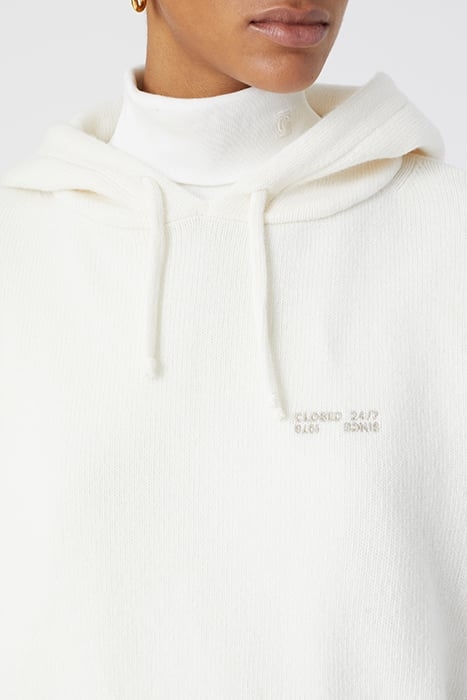 HOODY LONG SLEEVE IVORY 5