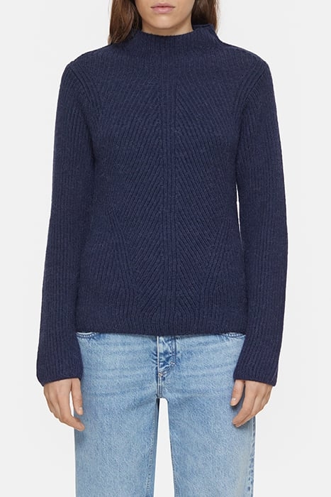 TURTLENECK LONG SLEEVE SPACE BLUE 1