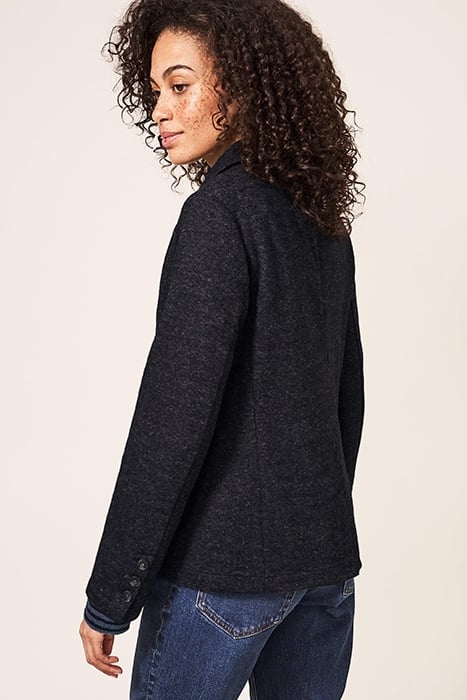 OLIVIA WOOL MIX JERSEY BLAZER GREY 2