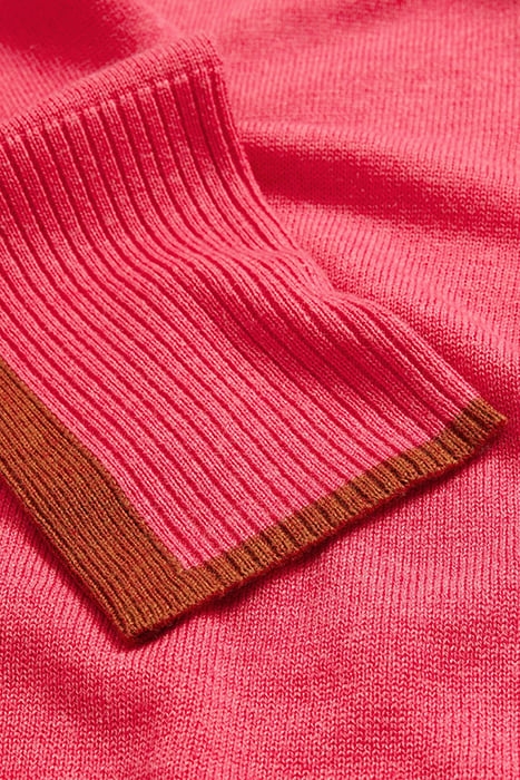 OLIVE JUMPER BRIGHT PINK 3