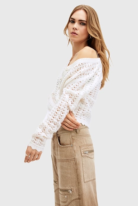 VIVIAN CARDIGAN CHALK WHITE 6