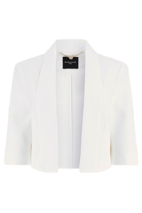 VERITY COVER SHOULDE PALE CROPPED JACKET PEARL 3