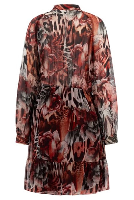 LEOPARD ROSE SHORT D LEOPARD ROSE PRINT 4