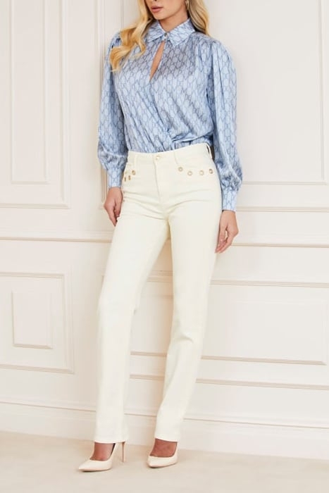 STRAIGHT LETIZIA WHI PALE PEARL MULTI 3