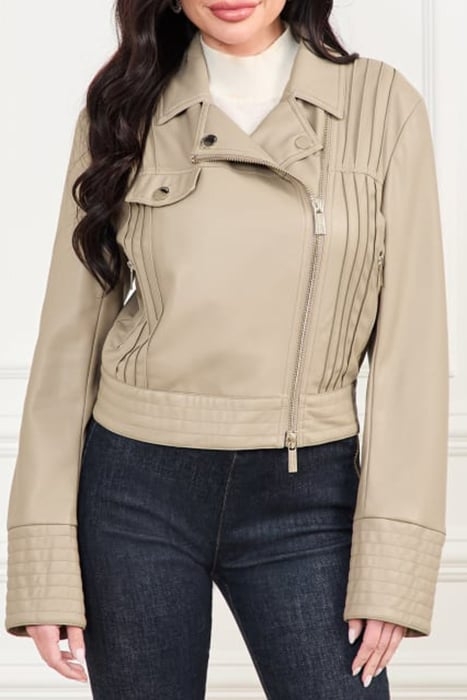 LOLA FAUX LEATHER JA FAWN TAUPE MULTI 1