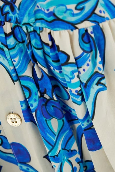 NOMAD MAXI DRESS BLUE NOTE 7