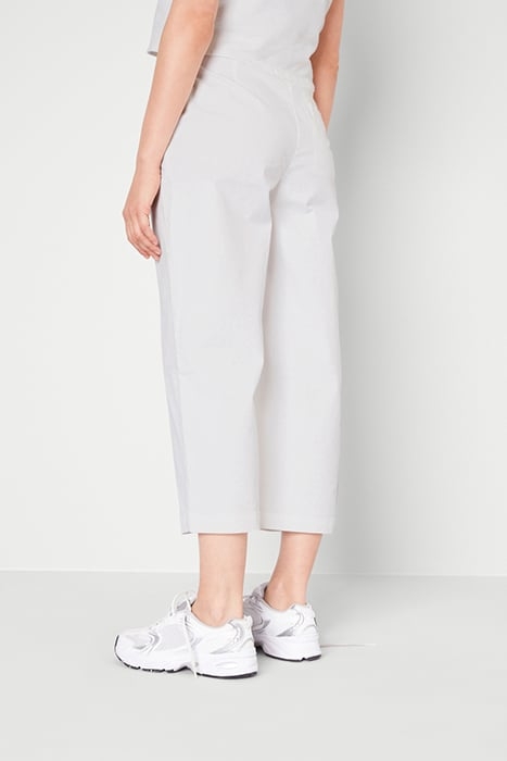 WIDE CHINO TROUSERS NACRE 2