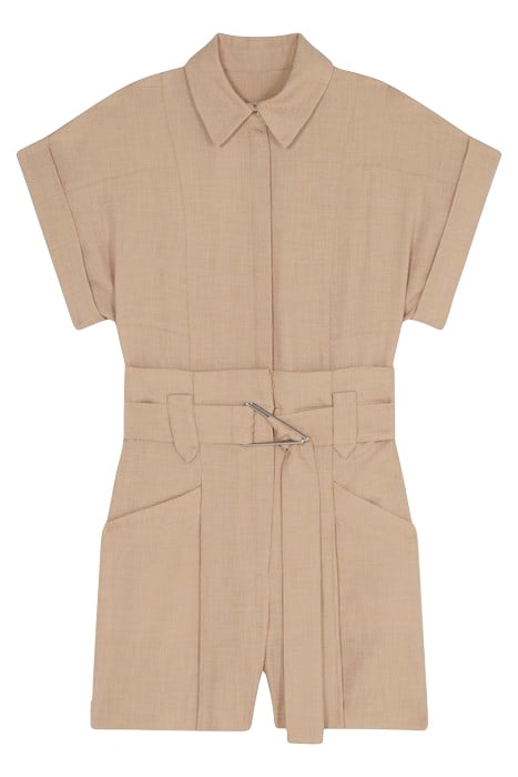 DORELLIA ROMPER IN CAMEL 4