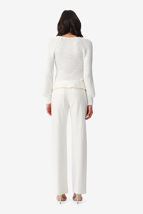 OTALA STRAIGHT PANT IN OFF WHITE 2