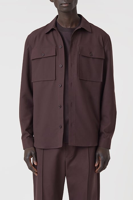 UTILITY SHIRT SHIRTS & BLOUSES FIG PURPLE 1