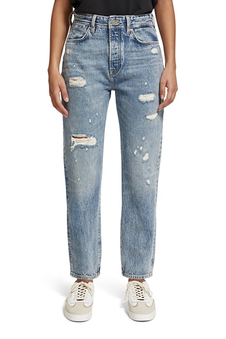 THE BUZZ SLIM BOYFRIEND JEANS – ALL TIED UP 1