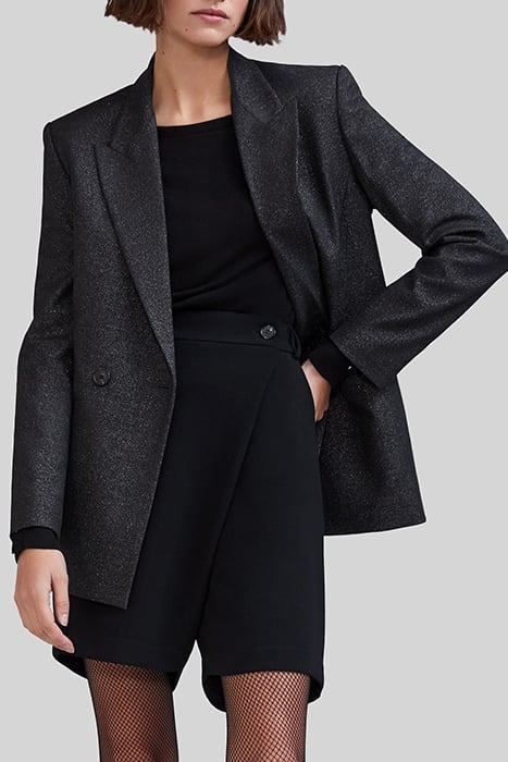 BLACK GLITTERY SUIT JACKET 4