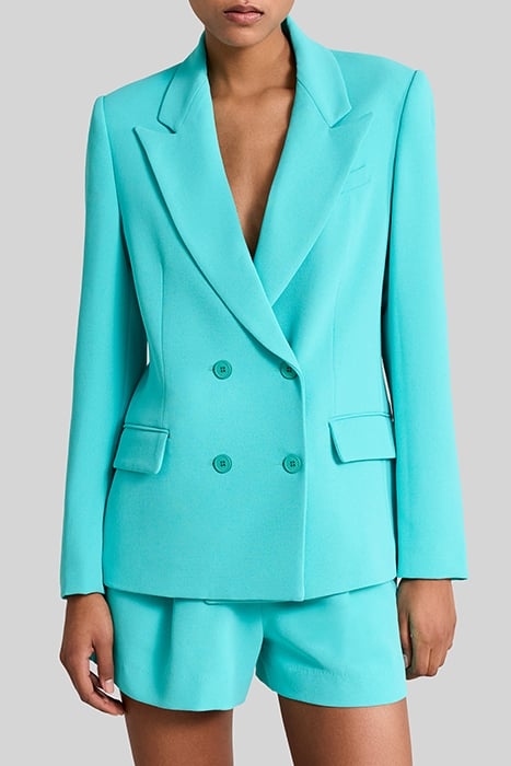 AZURE BLUE OVERSIZE SUIT JACKET 5