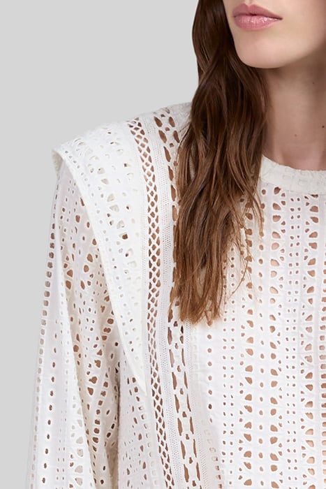 OFF-WHITE GUIPURE LACE BLOUSE 5