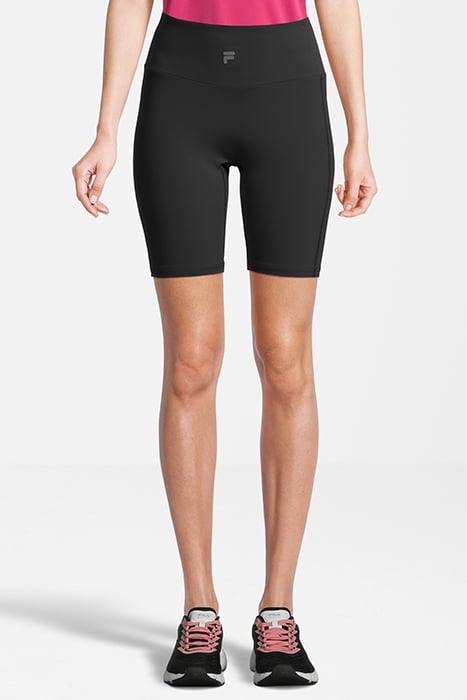 RAKANDA HIGH WAIST BIKE TIGHTS BLACK 1