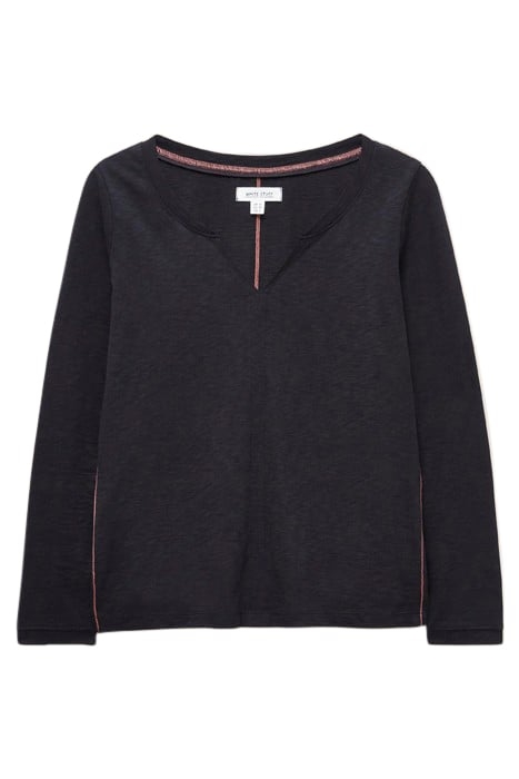 NELLY LS TEE PURE BLACK 3