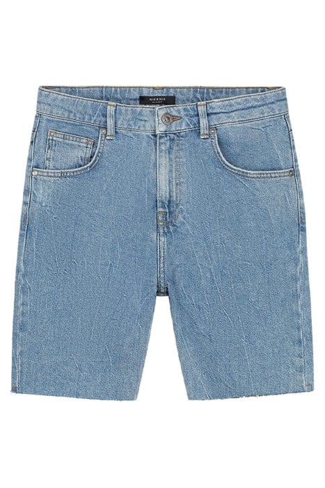 FARYL DENIM SHORT WASHED BLUE 2