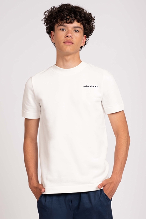 BASIC SS SWEATSHIRT OFF WHITE 1