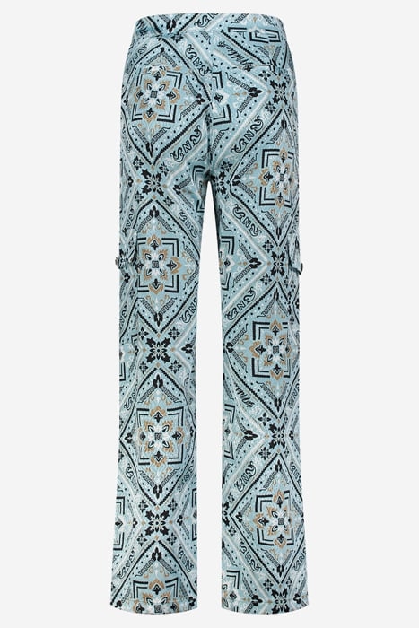BANGKOK PRINTED TROUSERS POOL/BLACK 8