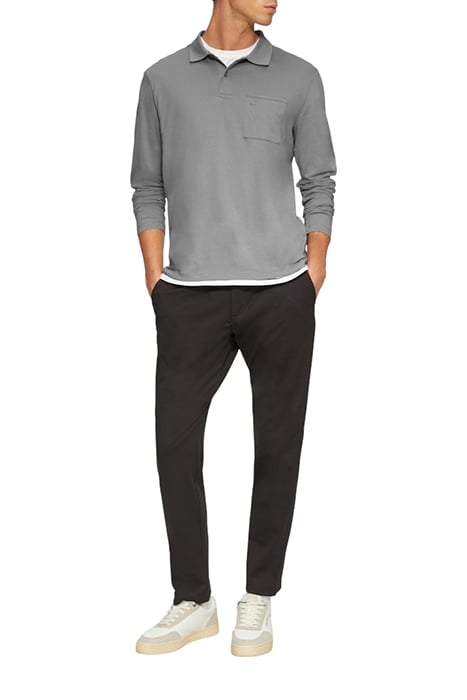 S.OLIVER POLOSHIRTS GREY/BLACK 2