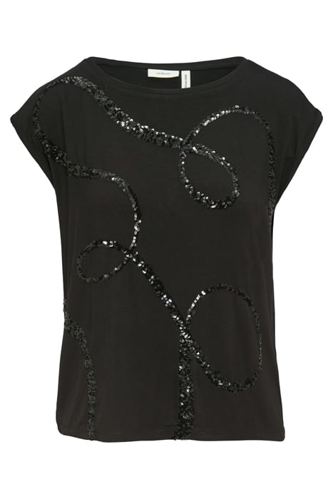 S.OLIVER T-SHIRTS GREY/BLACK 5