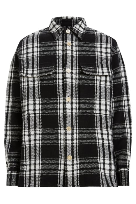 IMBER LS SHIRT BLACK/ECRU WHITE 4