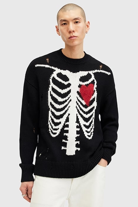 HEARTCAGE CREW BLACK 1