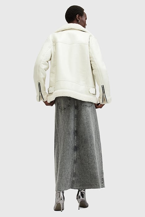 NOIR MAXI SKIRT VINTAGE BLACK 4