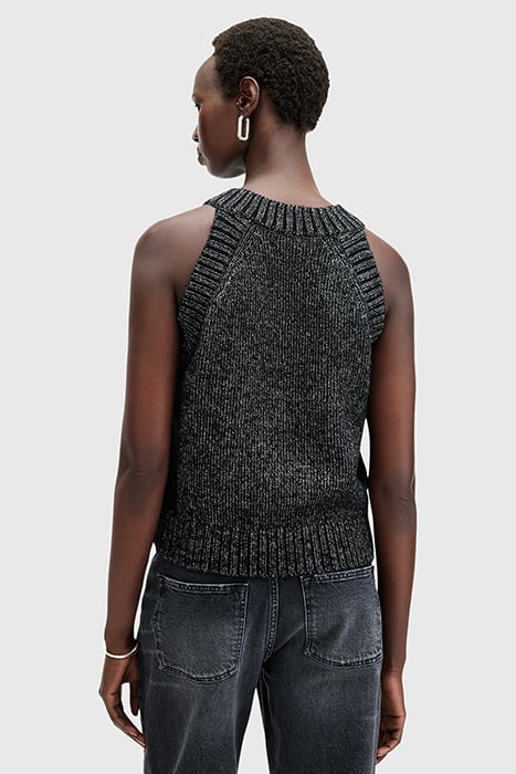 SABRINA TANK BLACK 2