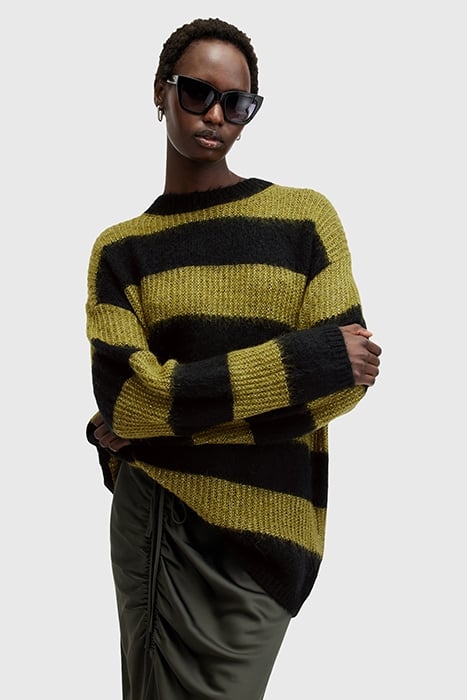 ONYX JUMPER BLACK/GREEN 6