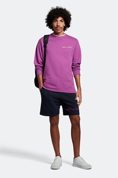 SCRIPT SWEATSHORTS DARK NAVY/ LOVECRAFT 5