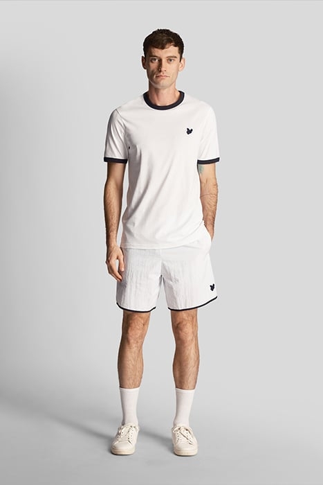 TONAL SWIM SHORTS WHITE 1