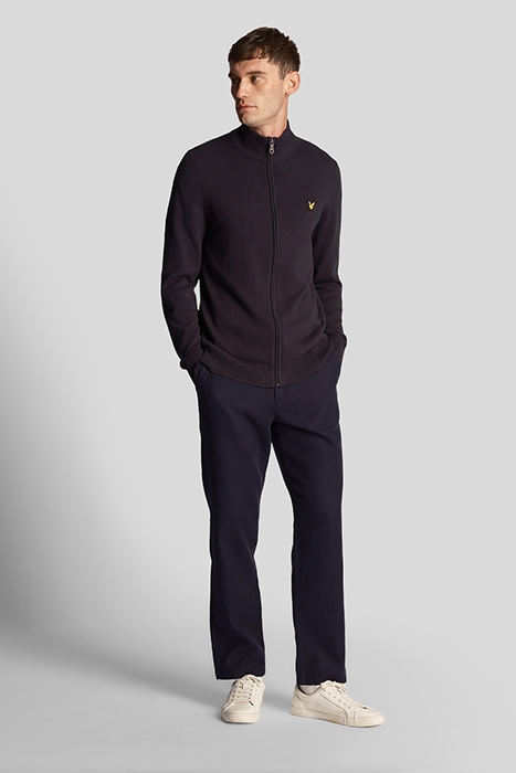 FULL ZIP JUMPER DARK NAVY 3