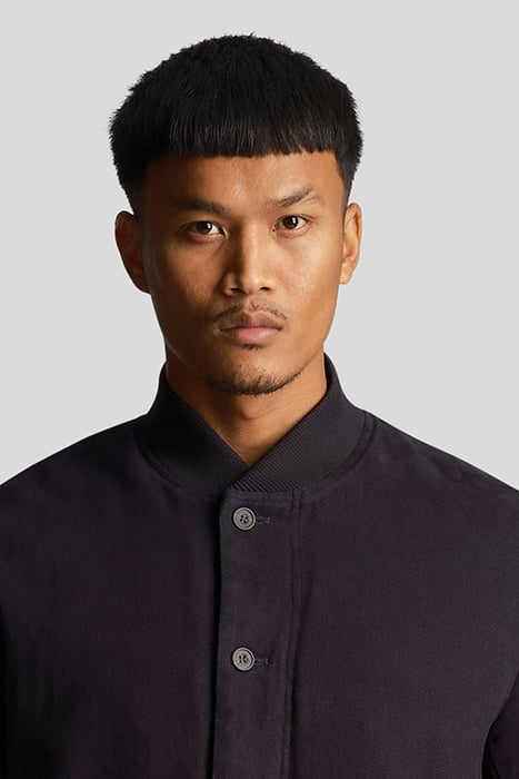 WADDED LOGO JACKET DARK NAVY 5