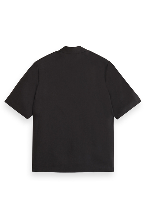 CAMPSHIRT WITH PLACEMENT PRINT EVENING BLACK 2