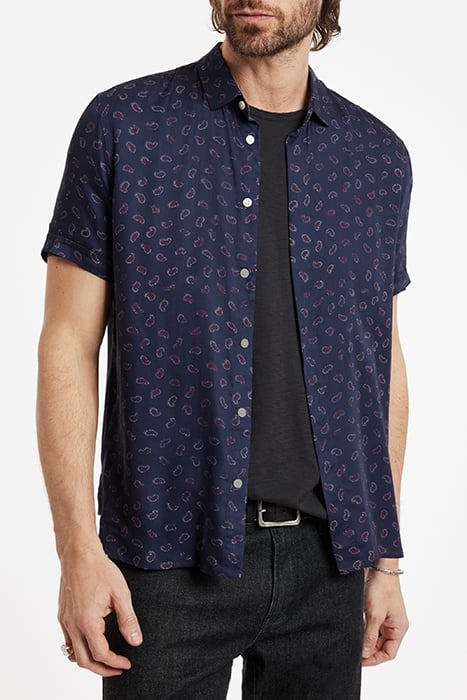 SS LOREN SPORTSHIRT W/ PA NAVY 1