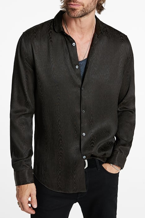 SLIM FIT SHIRT WITH WIRE BRANDY 1