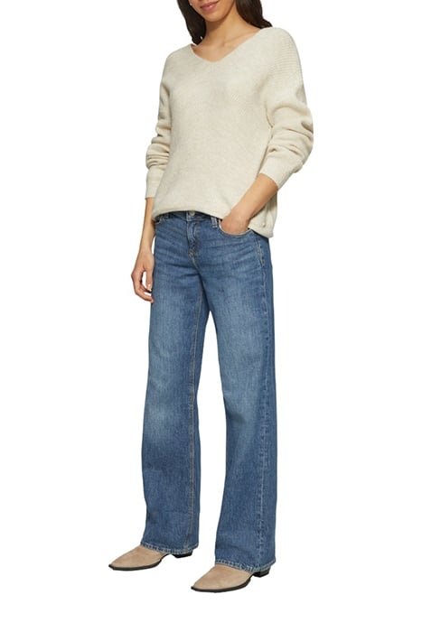 S.OLIVER-QS PULLOVER OFF-WHITE 2