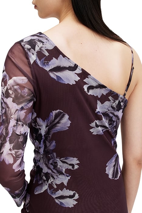 ERIS DRESS MONICA OXBLOOD RED 7