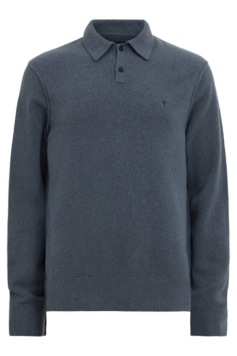 STATTEN LS POLO SMITH BLUE 4