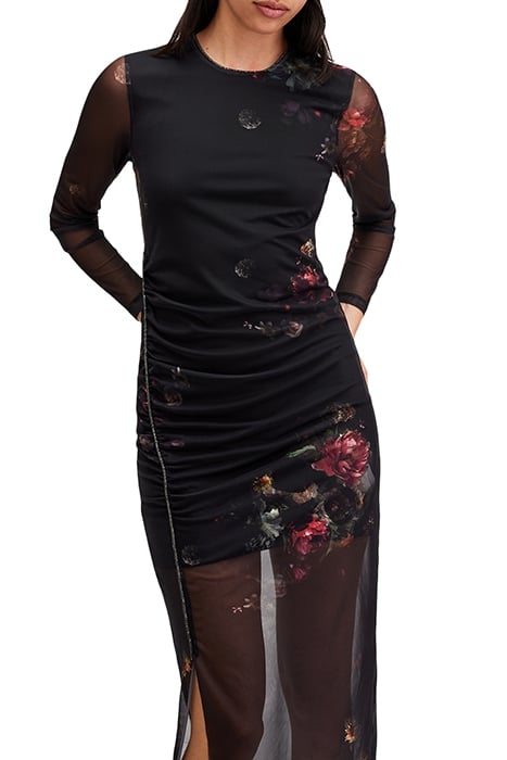 NORA SPARKLE DRESS MORTEM BLACK 5