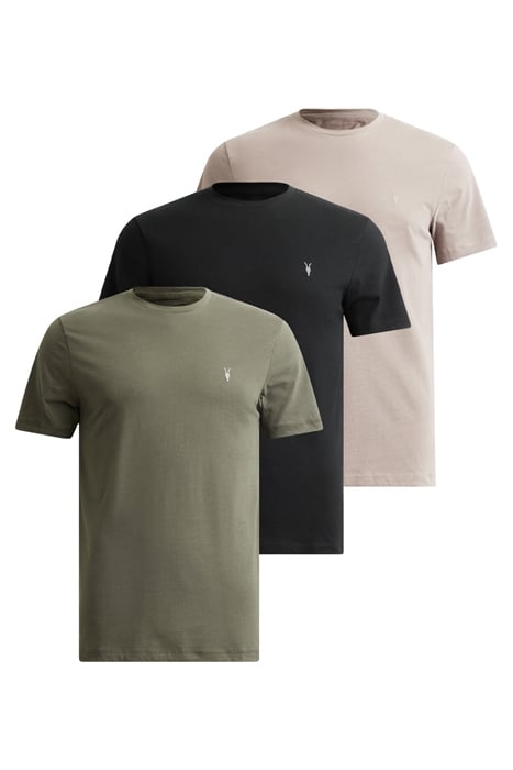 BRACE SS CREW 3 PK GREEN/BROWN/BLACK 1