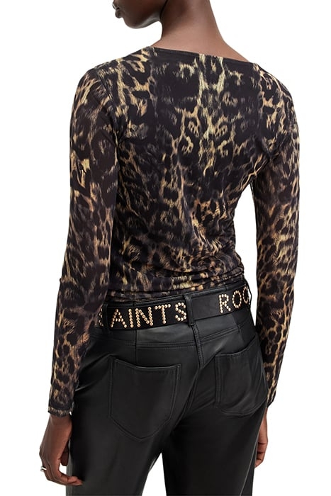 EDANA MESH TOP JINX GOLDEN BROWN 2