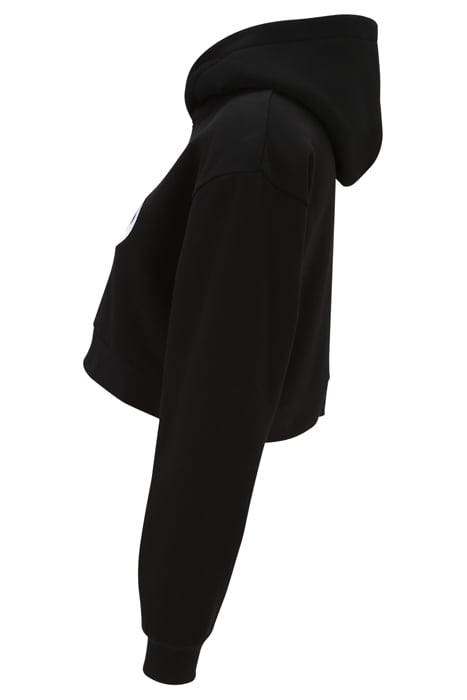 LAPALISSE CROPPED HOODY BLACK 6