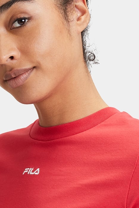 LATINA CROPPED TEE TRUE RED 7