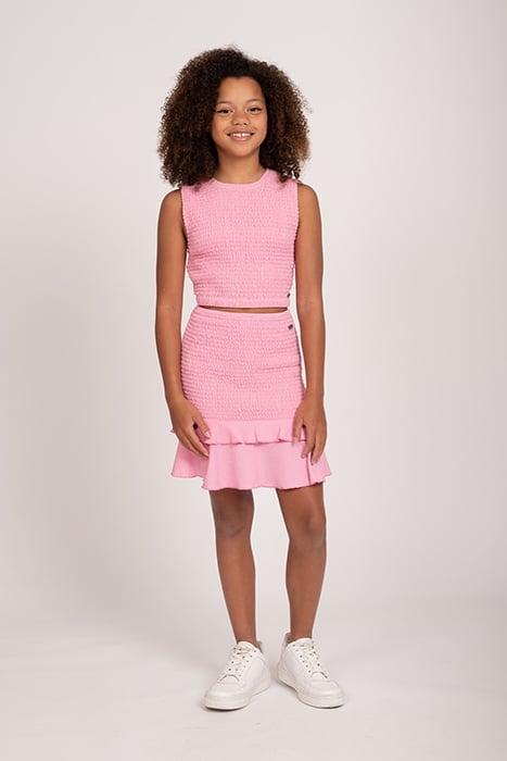 SMOCK SKIRT MARSHMALLOW PINK 1